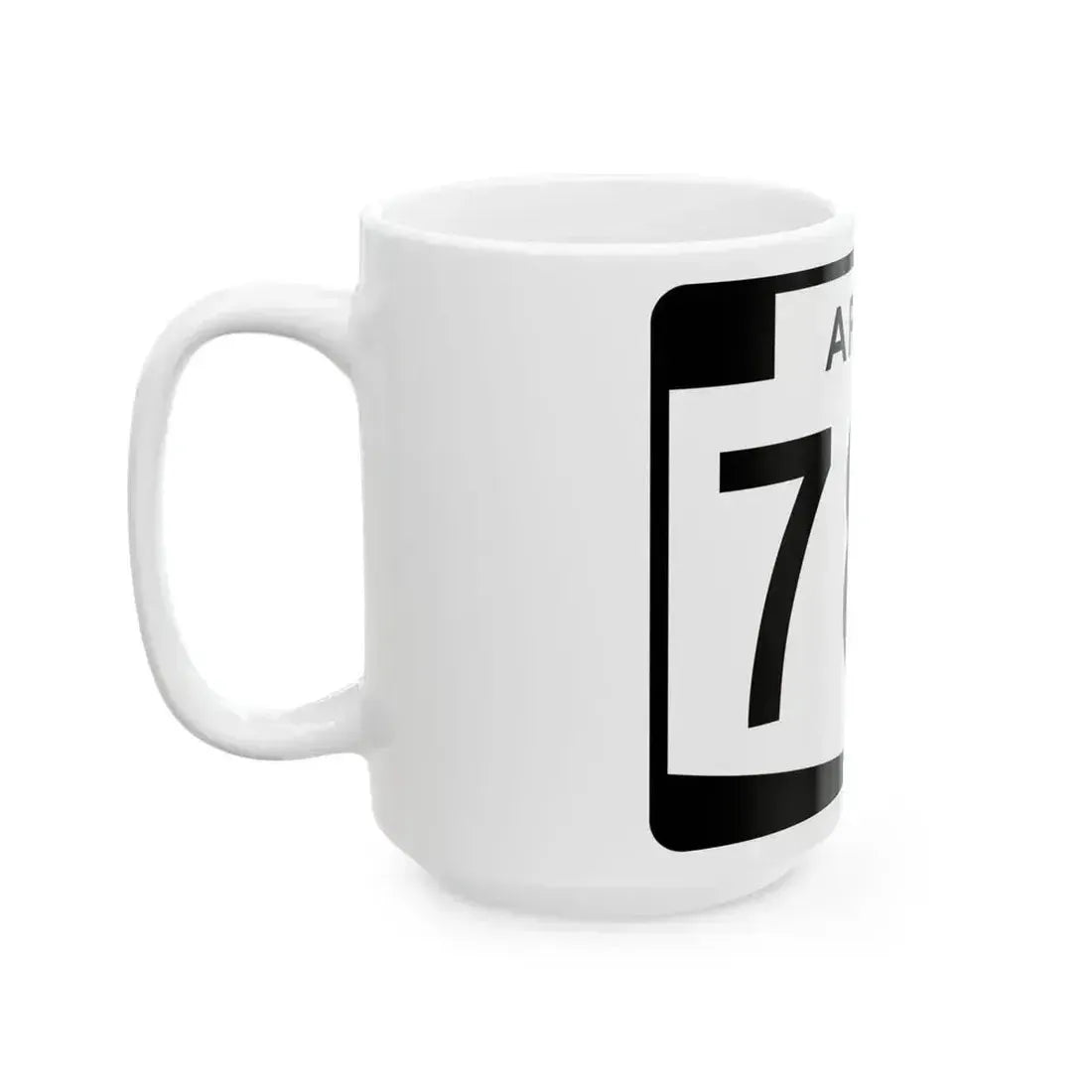 Arizona 789 (Arizona) (Road Sign) White Coffee Mug - Go Mug Yourself
