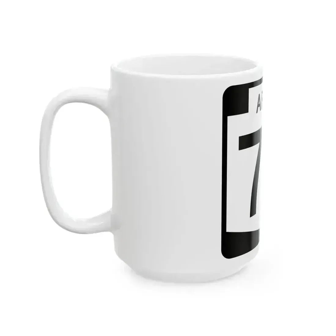 Arizona 79 (Arizona) (Road Sign) White Coffee Mug - Go Mug Yourself
