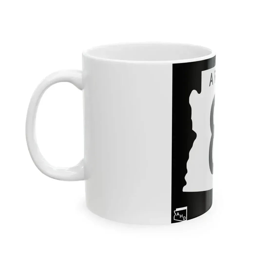 Arizona 81 1963 (Arizona) (Road Sign) White Coffee Mug - Go Mug Yourself
