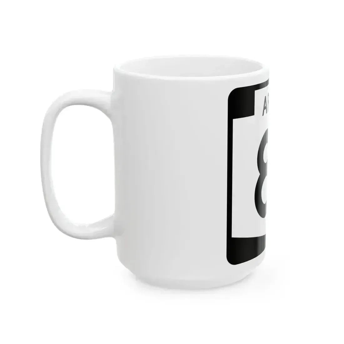 Arizona 81 (Arizona) (Road Sign) White Coffee Mug - Go Mug Yourself