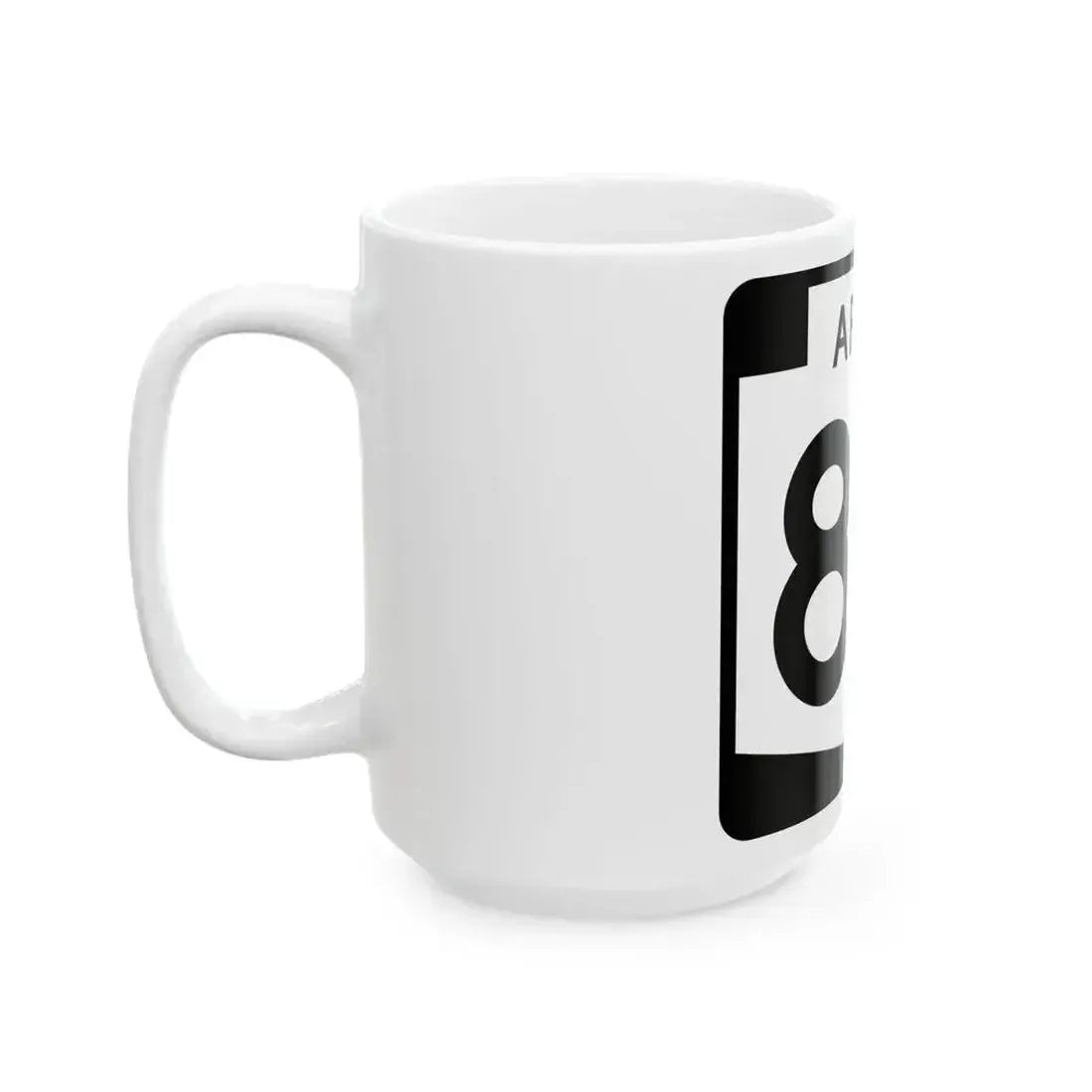Arizona 82 (Arizona) (Road Sign) White Coffee Mug - Go Mug Yourself