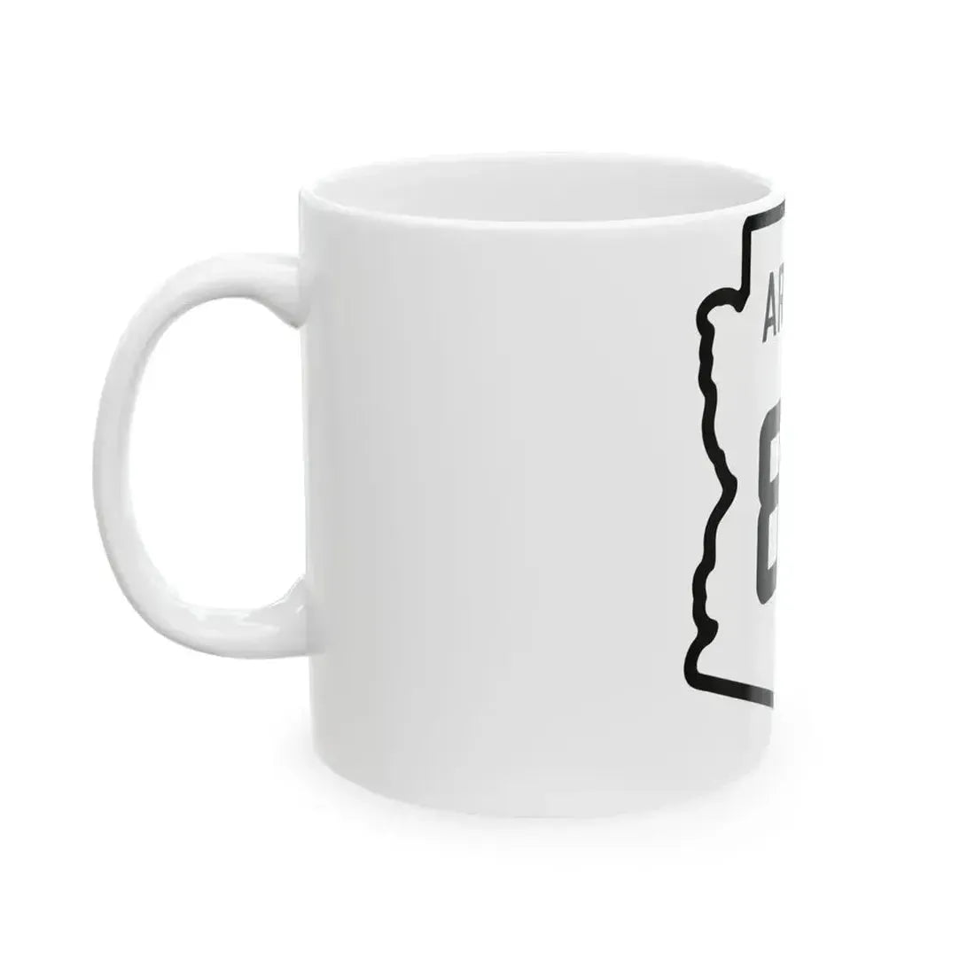 Arizona 84 1941 (Arizona) (Road Sign) White Coffee Mug - Go Mug Yourself