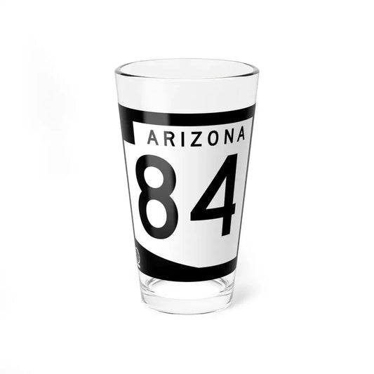 Arizona 84 1978 (Arizona) (Road Sign) Pint Glss 16oz 16oz - Go Mug Yourself