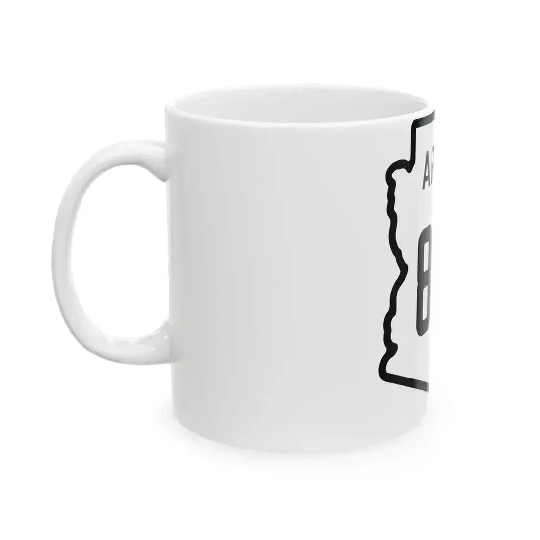 Arizona 84A 1941 (Arizona) (Road Sign) White Coffee Mug - Go Mug Yourself