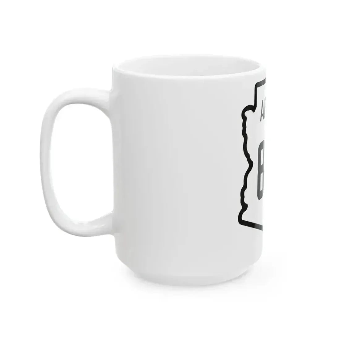 Arizona 84A 1941 (Arizona) (Road Sign) White Coffee Mug - Go Mug Yourself