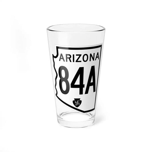 Arizona 84A 1956 (Arizona) (Road Sign) Pint Glss 16oz 16oz - Go Mug Yourself
