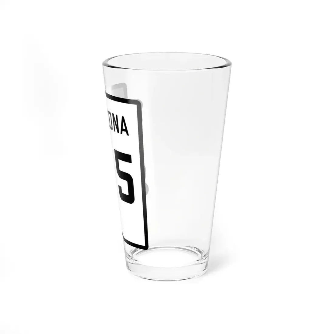 Arizona 85 1941 (Arizona) (Road Sign) Pint Glss 16oz - Go Mug Yourself