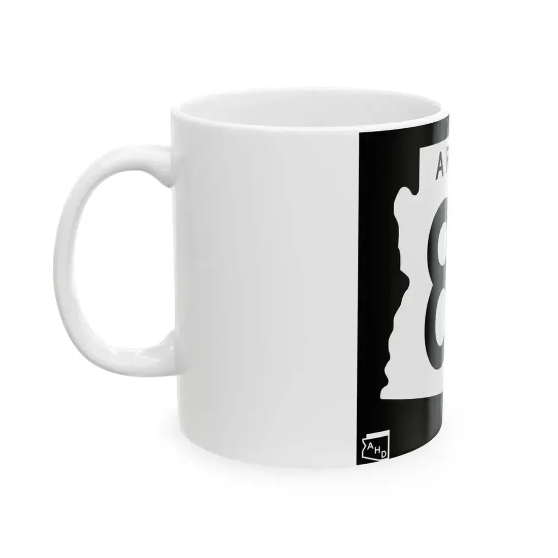 Arizona 85 1963 (Arizona) (Road Sign) White Coffee Mug - Go Mug Yourself
