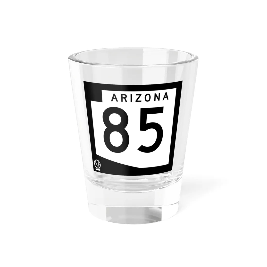 Arizona 85 1978 (Arizona) (Road Sign) Shot Glass 1.5oz 1.5oz - Go Mug Yourself