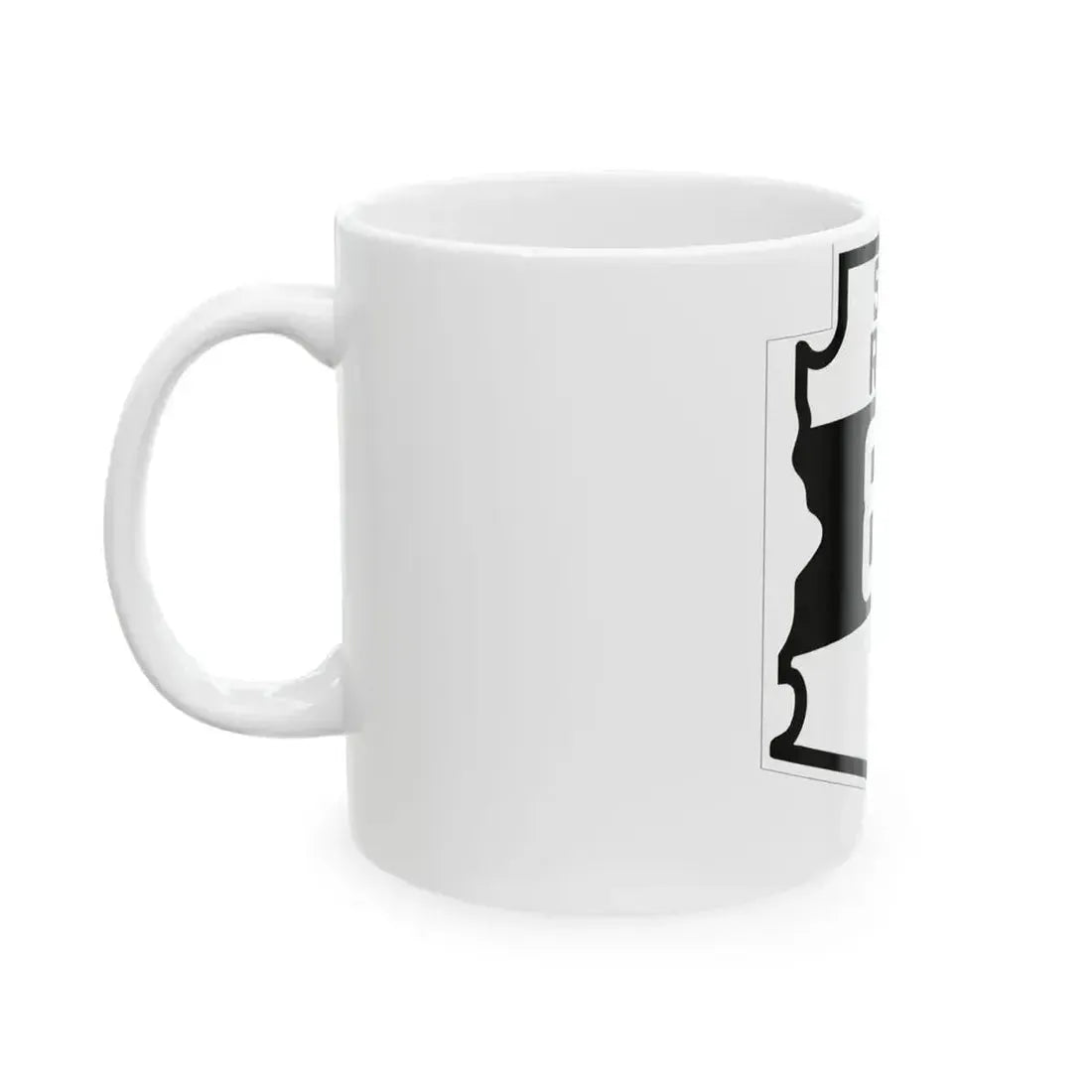 Arizona 87 1927 (Arizona) (Road Sign) White Coffee Mug - Go Mug Yourself
