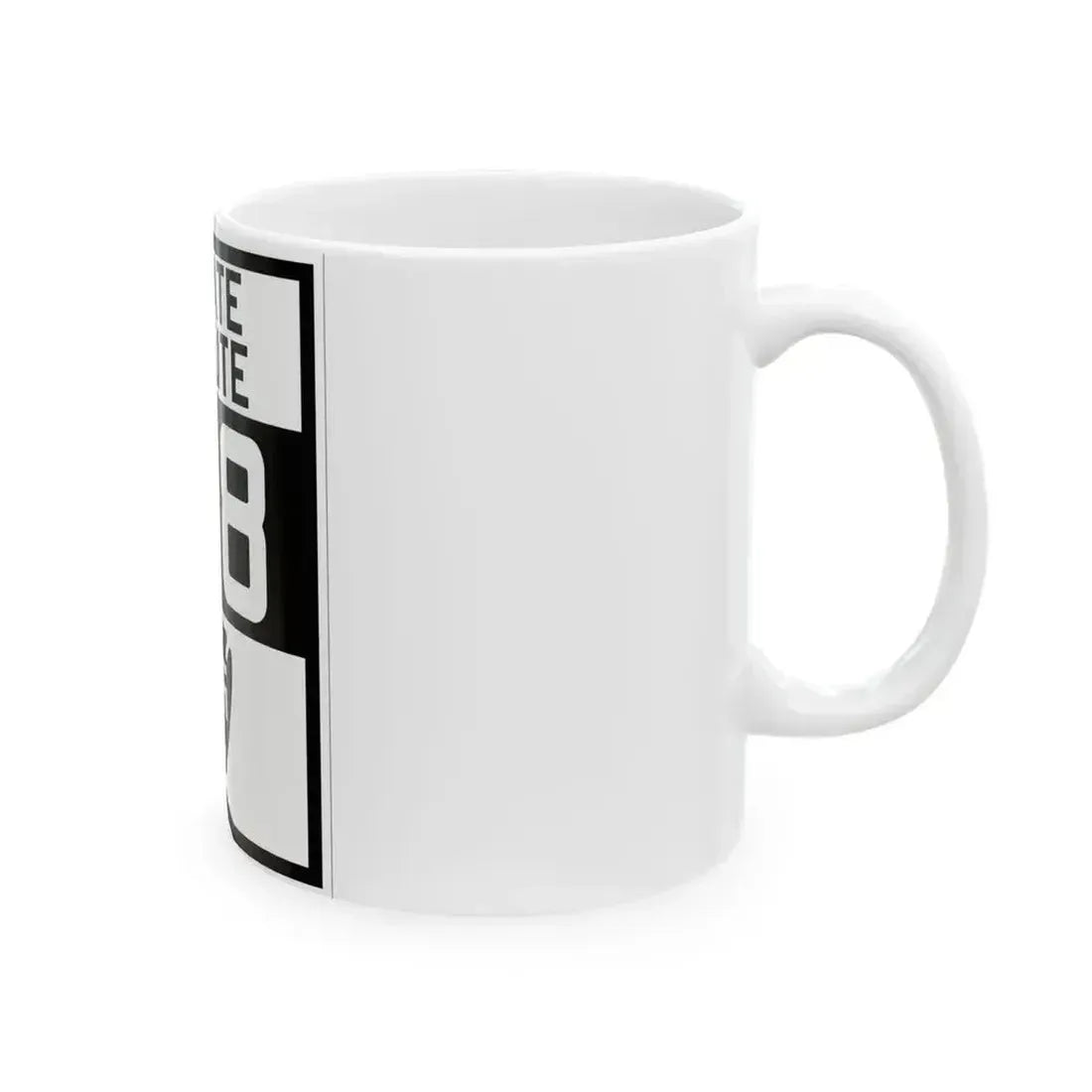 Arizona 88 1927 (Arizona) (Road Sign) White Coffee Mug - Go Mug Yourself