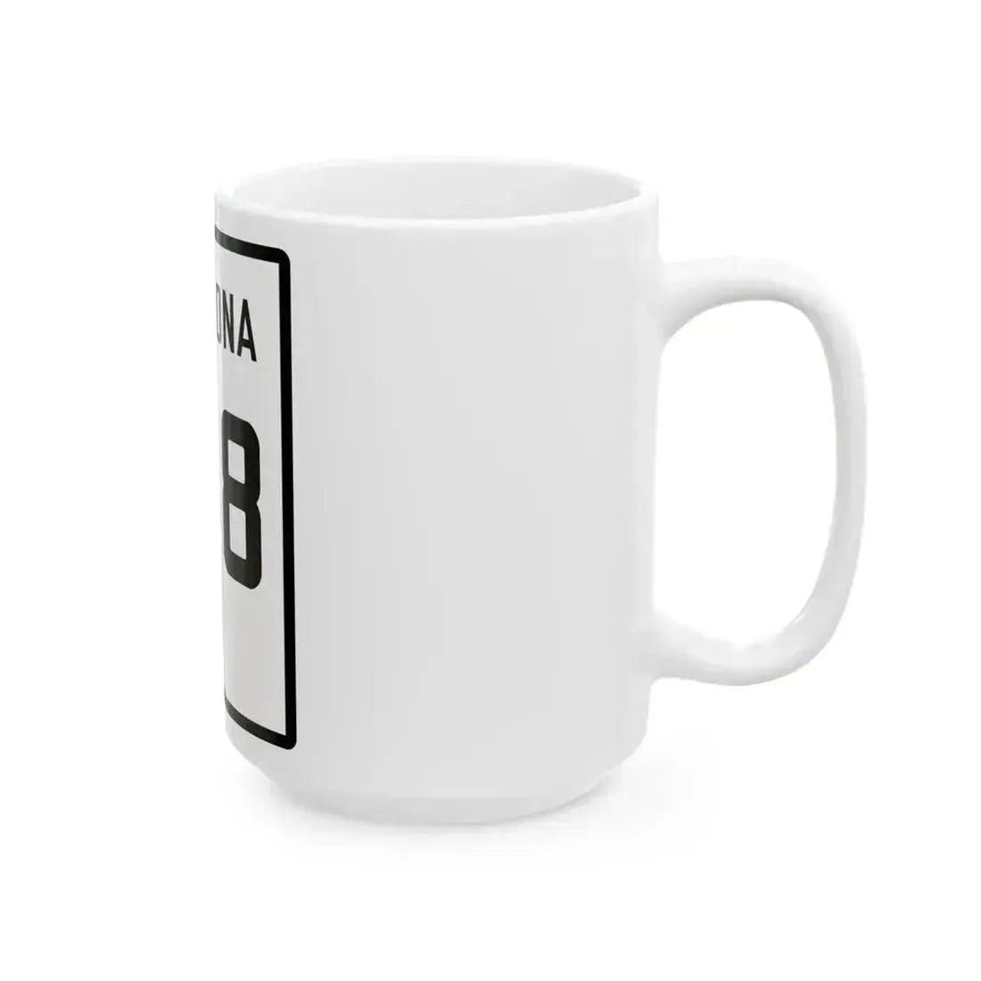 Arizona 88 1941 (Arizona) (Road Sign) White Coffee Mug - Go Mug Yourself