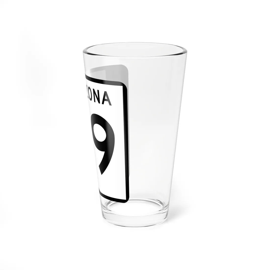 Arizona 89 (Arizona) (Road Sign) Pint Glss 16oz - Go Mug Yourself