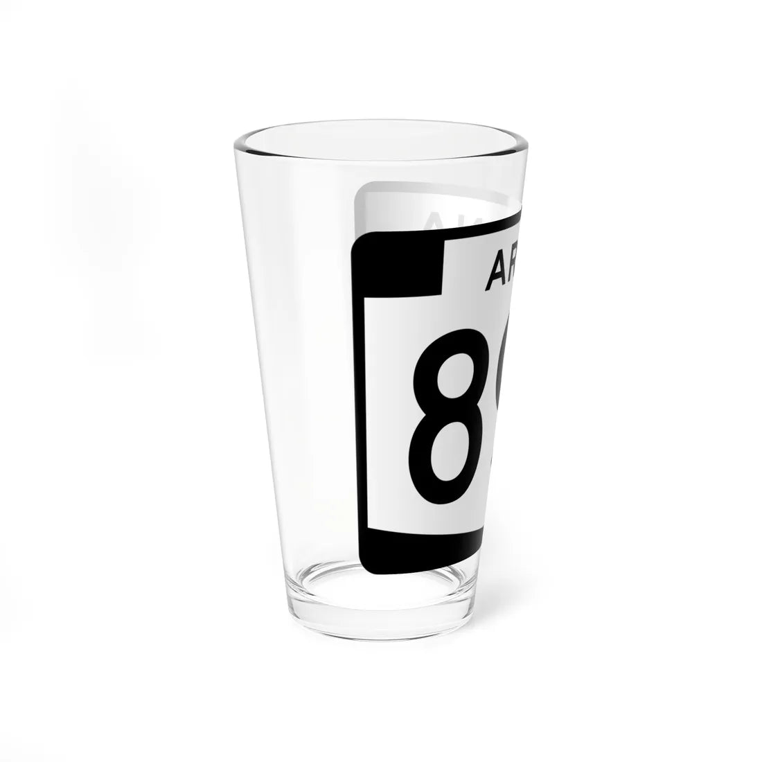 Arizona 89L (Arizona) (Road Sign) Pint Glss 16oz - Go Mug Yourself