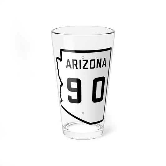 Arizona 90 1941 (Arizona) (Road Sign) Pint Glss 16oz 16oz - Go Mug Yourself