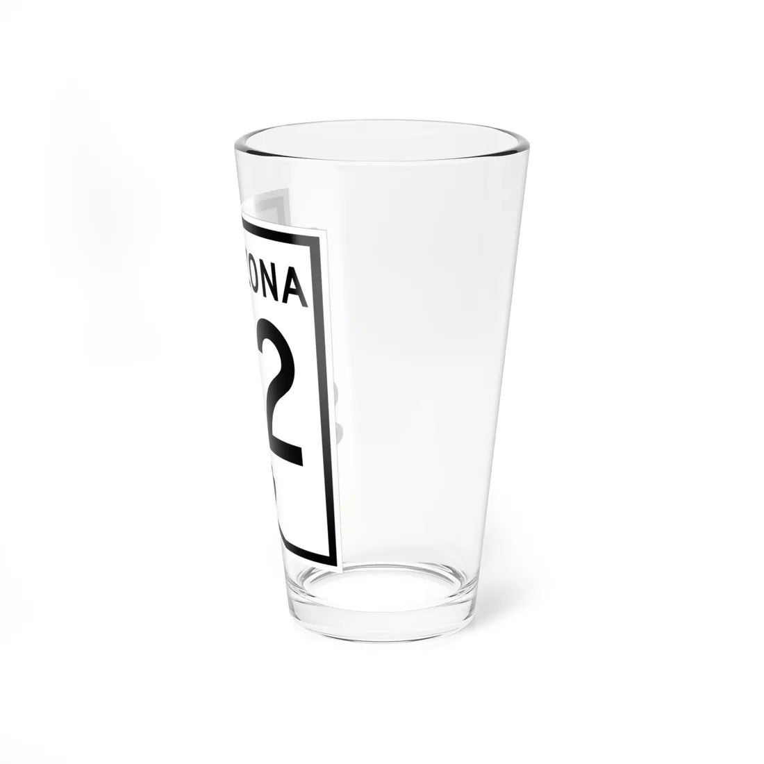 Arizona 92 1956 (Arizona) (Road Sign) Pint Glss 16oz - Go Mug Yourself