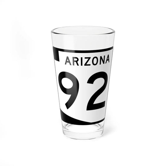 Arizona 92 (Arizona) (Road Sign) Pint Glss 16oz 16oz - Go Mug Yourself