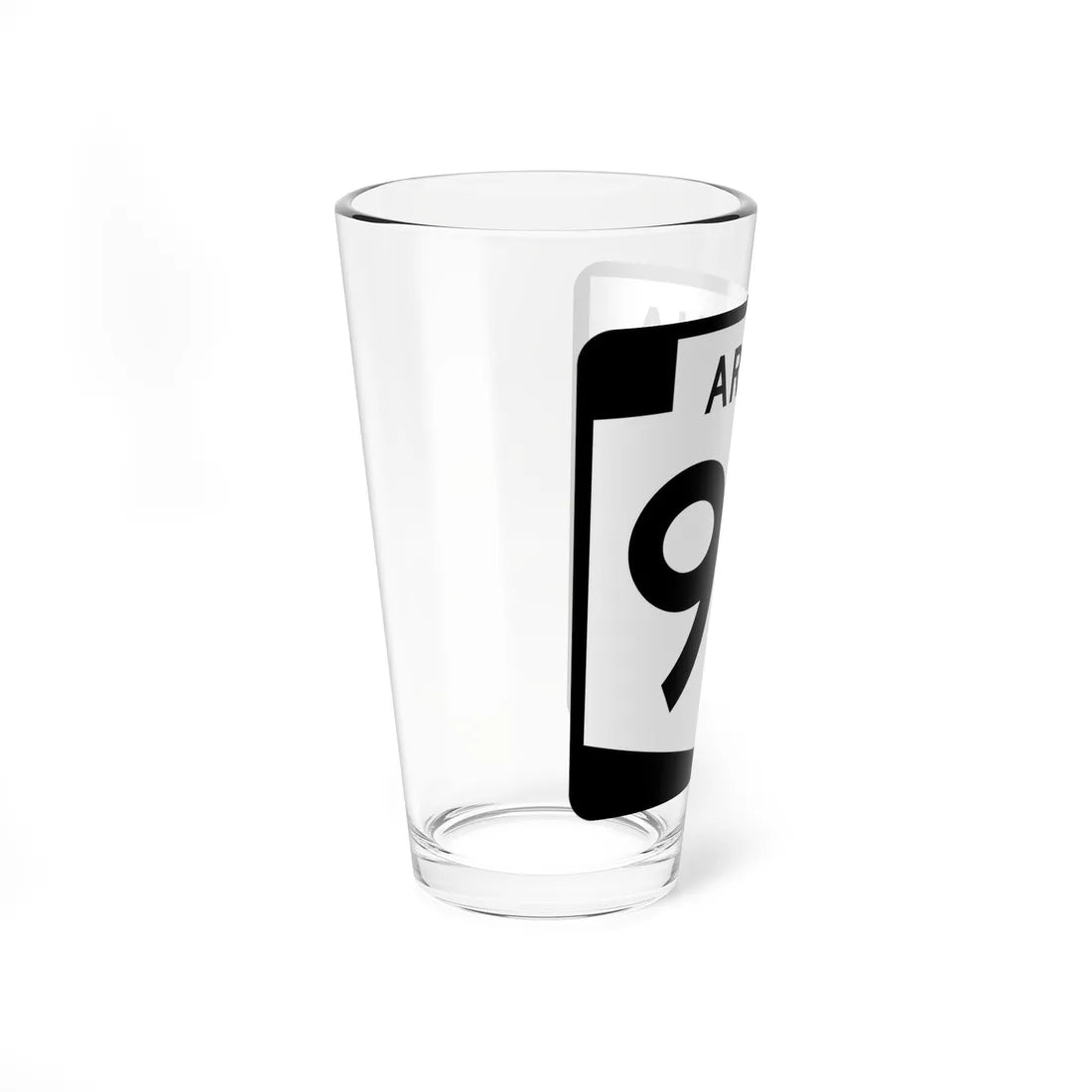 Arizona 92 (Arizona) (Road Sign) Pint Glss 16oz - Go Mug Yourself