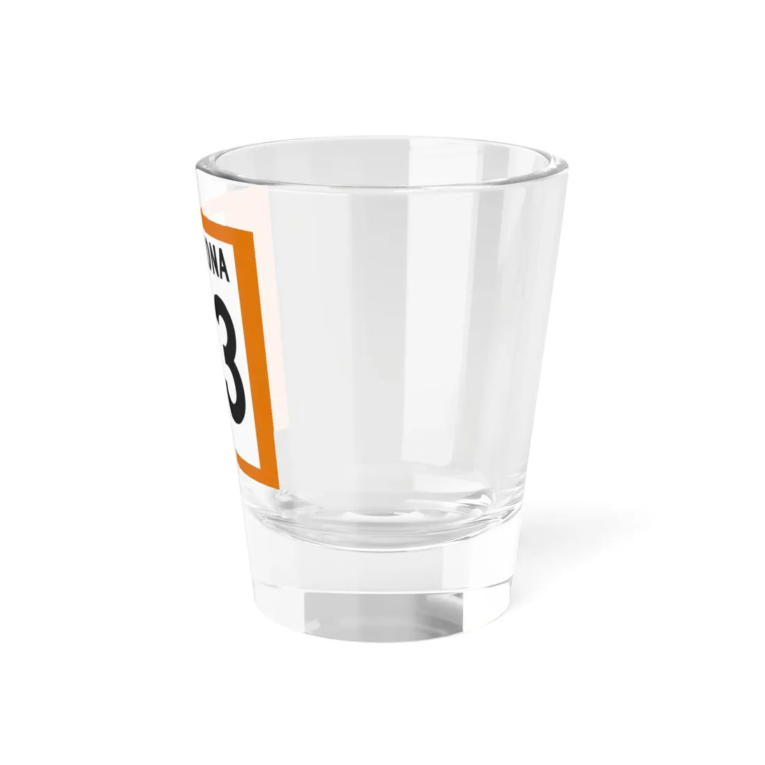 Arizona 93 1960 north (Arizona) (Road Sign) Shot Glass 1.5oz - Go Mug Yourself