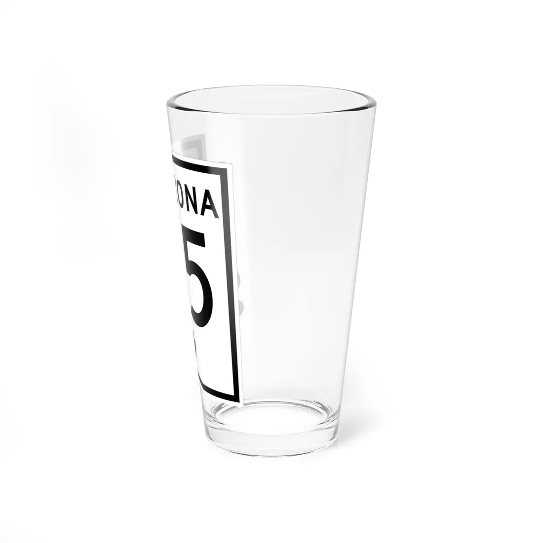 Arizona 95 1956 (Arizona) (Road Sign) Pint Glss 16oz - Go Mug Yourself