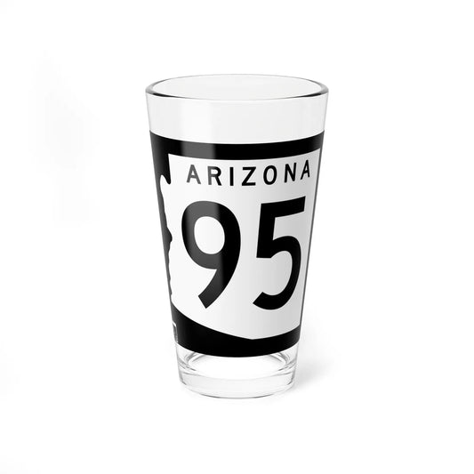 Arizona 95 1963 (Arizona) (Road Sign) Pint Glss 16oz 16oz - Go Mug Yourself