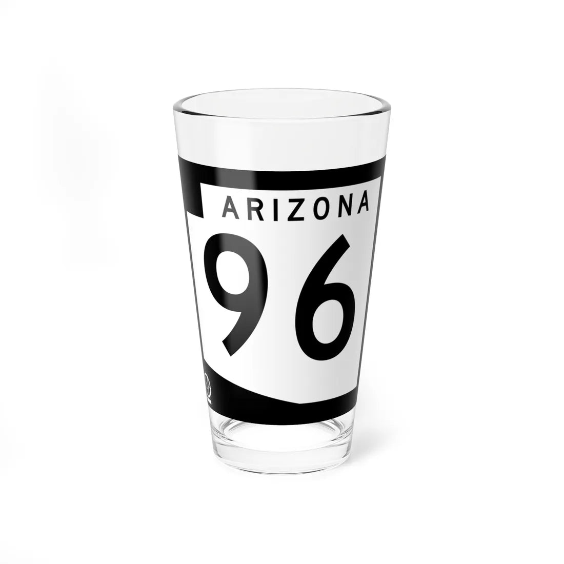 Arizona 96 1978 (Arizona) (Road Sign) Pint Glss 16oz 16oz - Go Mug Yourself