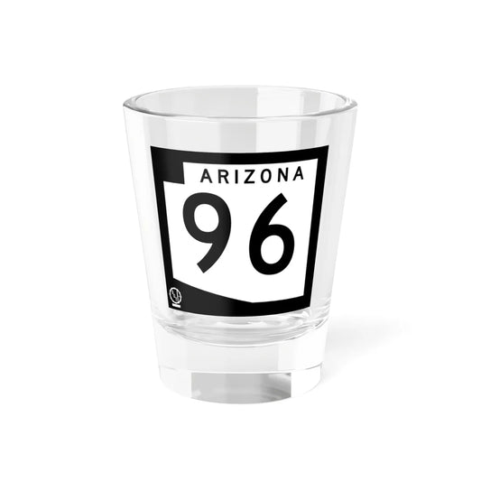 Arizona 96 1978 (Arizona) (Road Sign) Shot Glass 1.5oz 1.5oz - Go Mug Yourself