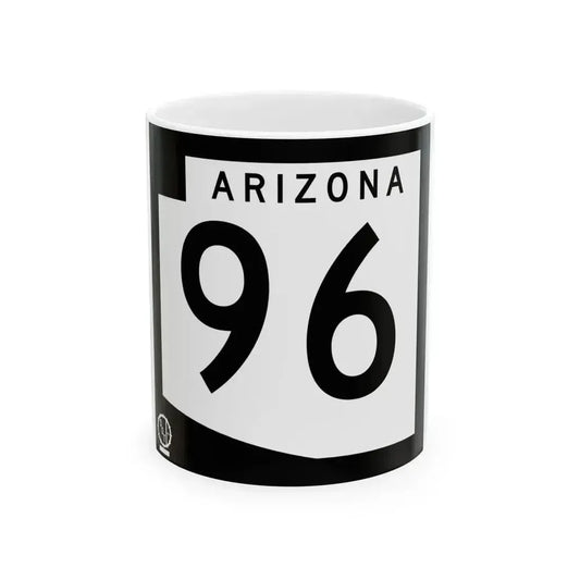 Arizona 96 1978 (Arizona) (Road Sign) White Coffee Mug 11oz - Go Mug Yourself