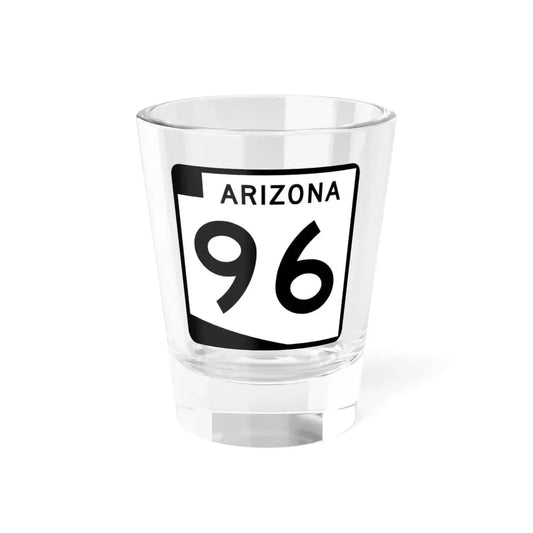 Arizona 96 (Arizona) (Road Sign) Shot Glass 1.5oz 1.5oz - Go Mug Yourself