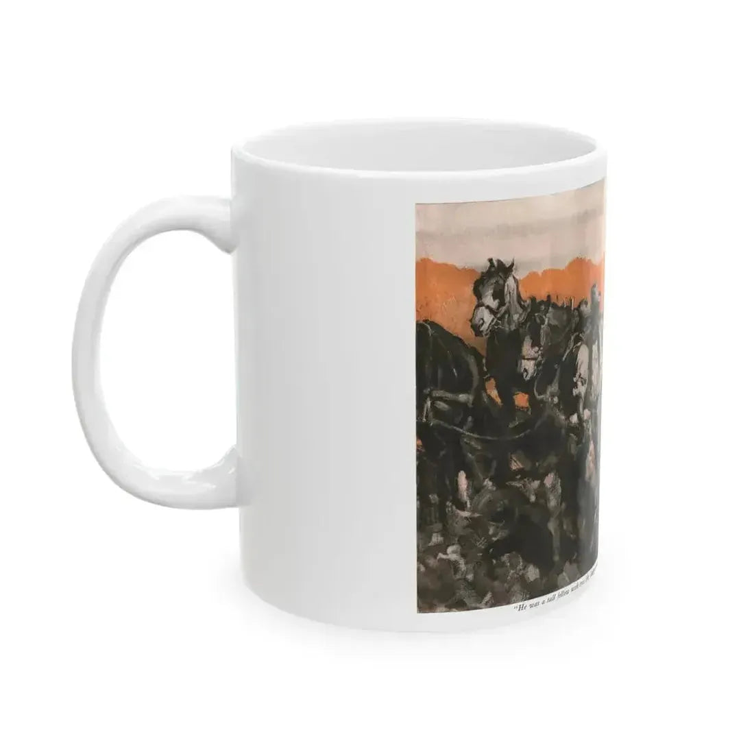 Arizona Ames (Pt. 2), McCall's magazine, January 1930 - White Coffee Mug - Go Mug Yourself