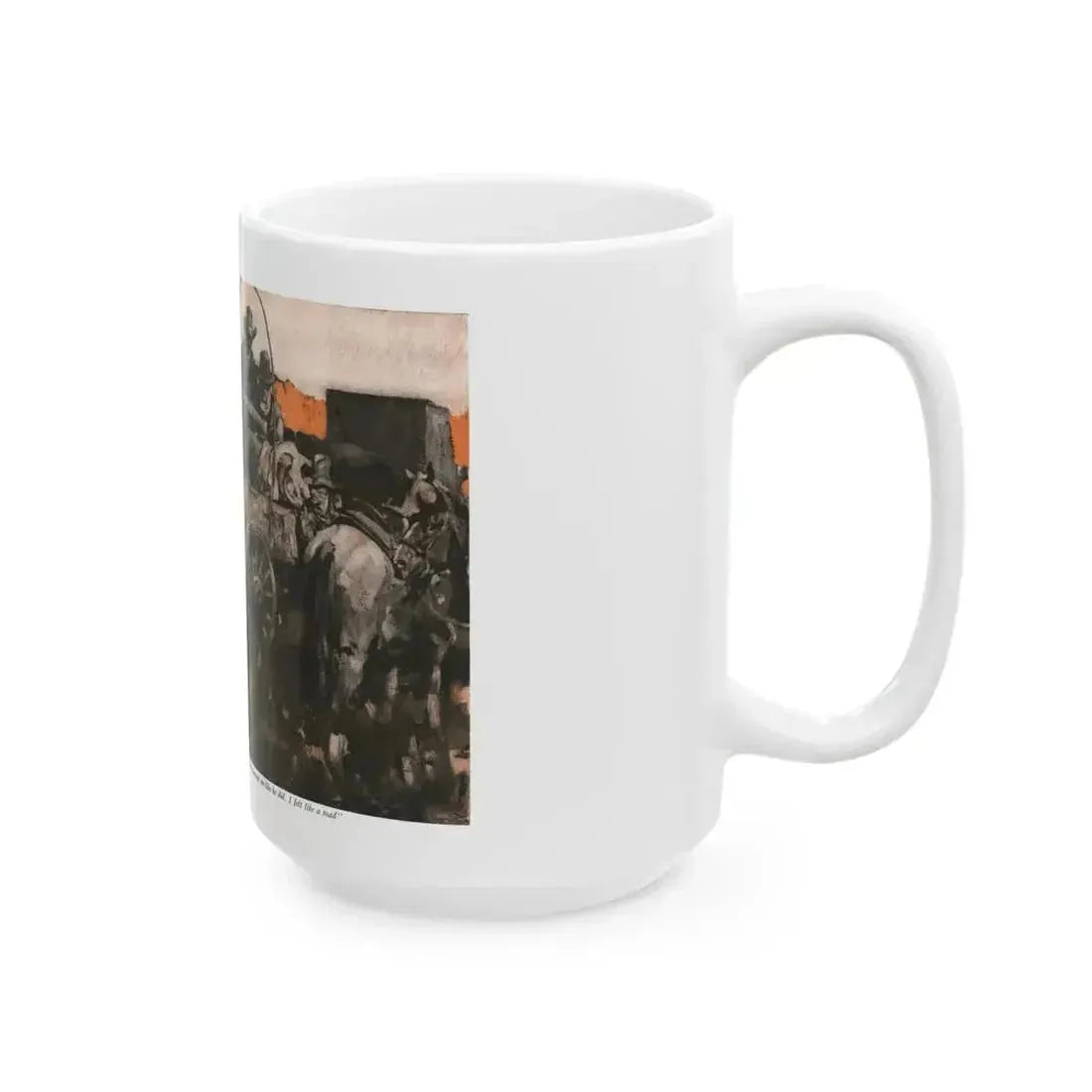 Arizona Ames (Pt. 2), McCall's magazine, January 1930 - White Coffee Mug - Go Mug Yourself