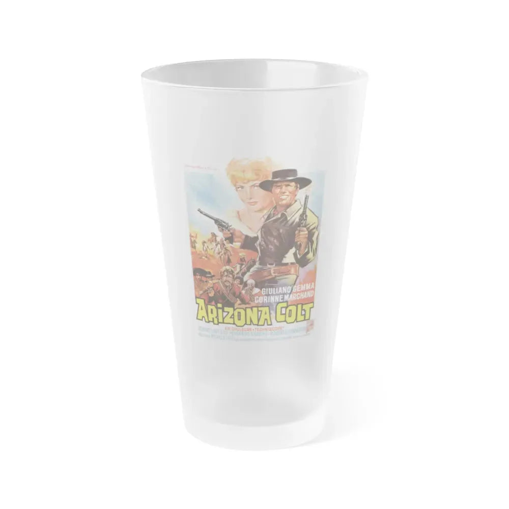 ARIZONA COLT 1966 Movie Poster - Frosted Pint Glass 16oz Default Title - Go Mug Yourself