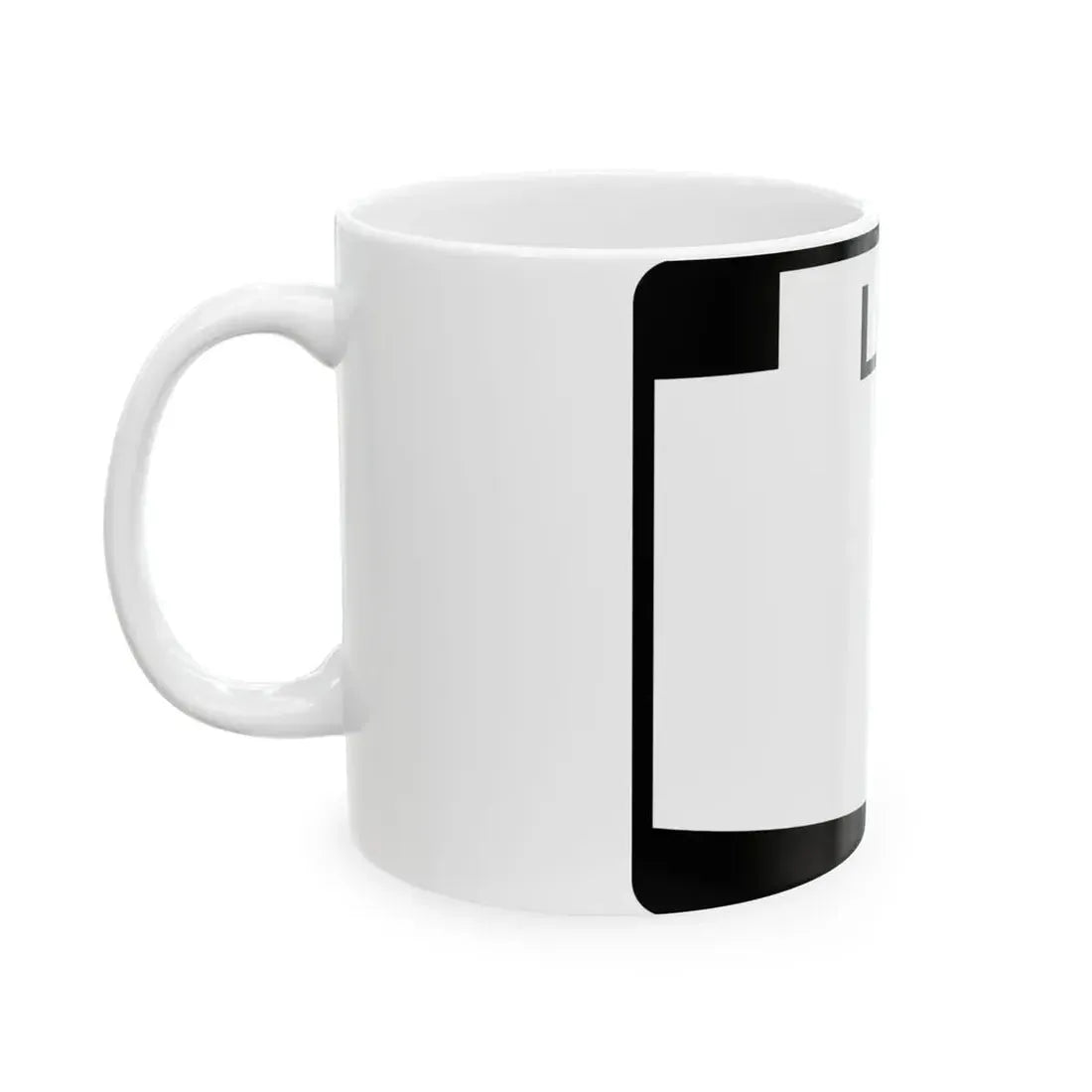 Arizona Loop blank (Arizona) (Road Sign) White Coffee Mug - Go Mug Yourself