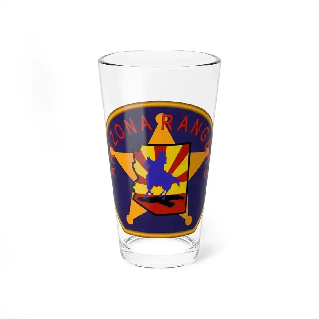 Arizona Rangers - Pint Glass 16oz 16oz - Go Mug Yourself