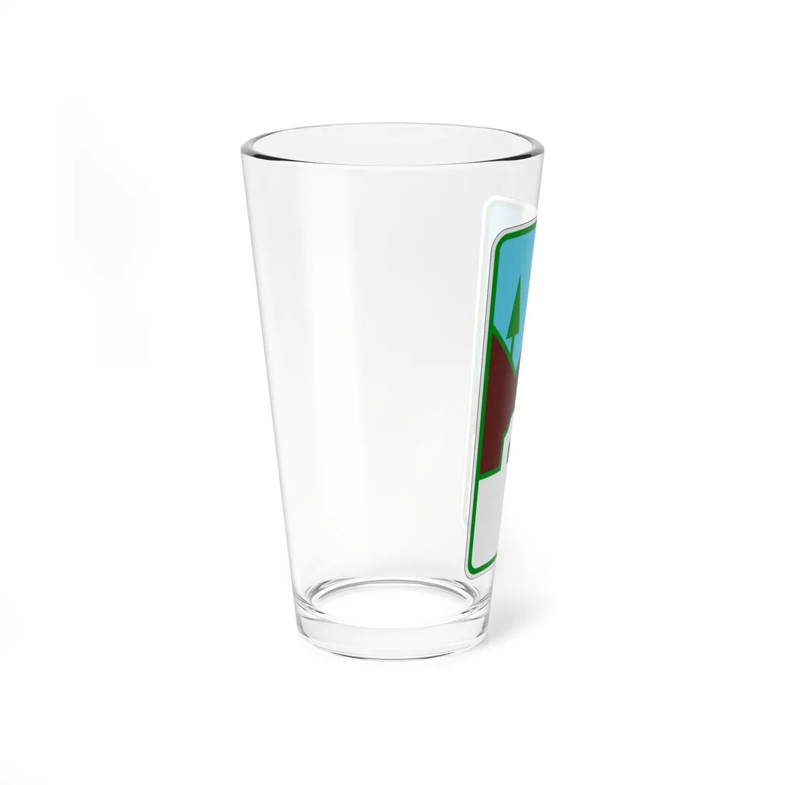 Arizona Scenic Road Marker (Arizona) (Road Sign) Pint Glss 16oz - Go Mug Yourself