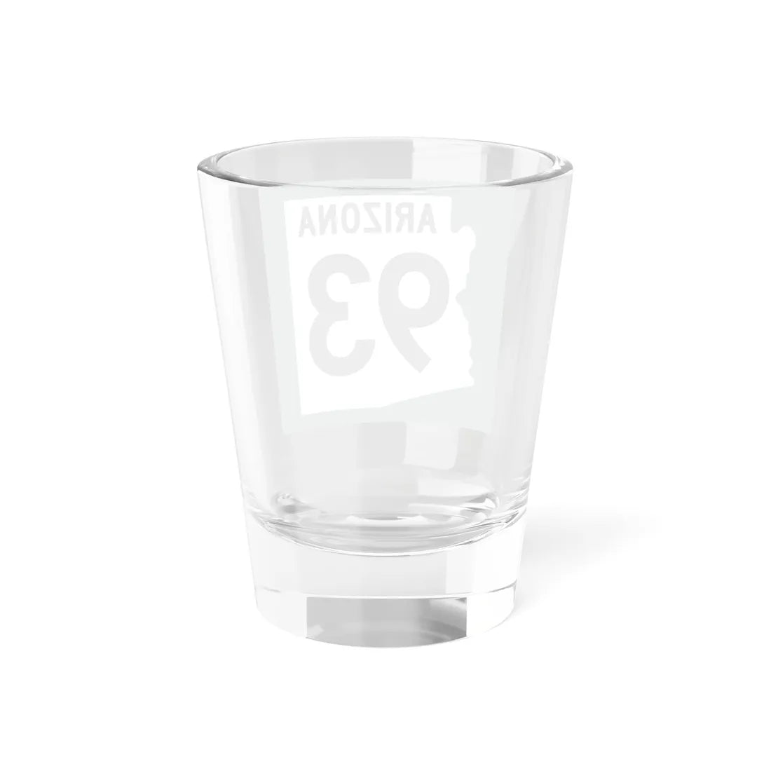 Arizona XX 1960 south (Arizona) (Road Sign) Shot Glass 1.5oz - Go Mug Yourself