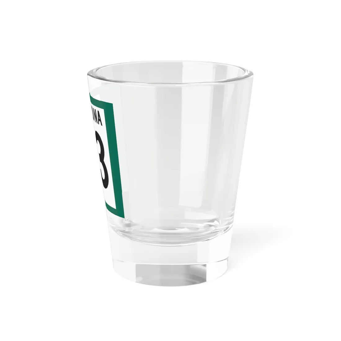 Arizona XX 1960 south (Arizona) (Road Sign) Shot Glass 1.5oz - Go Mug Yourself