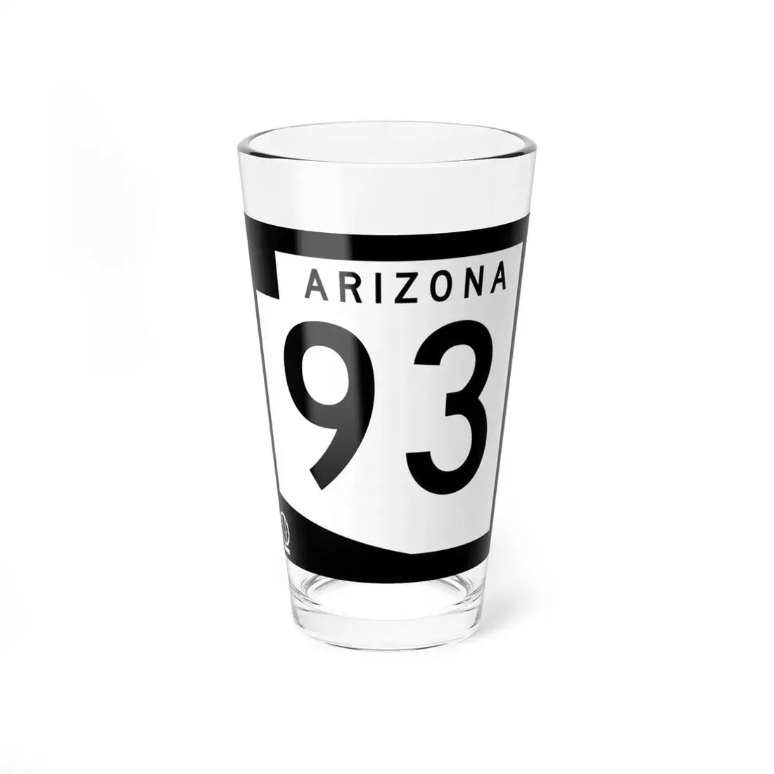 Arizona XX 1978 (Arizona) (Road Sign) Pint Glss 16oz 16oz - Go Mug Yourself