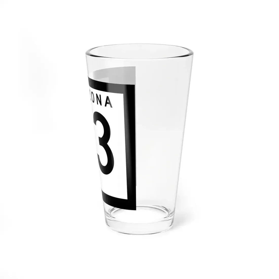 Arizona XX 1978 (Arizona) (Road Sign) Pint Glss 16oz - Go Mug Yourself