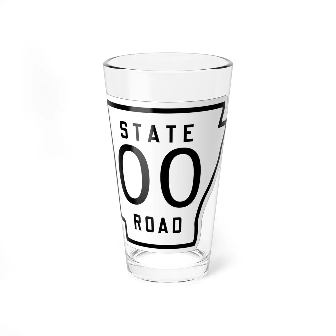 Arkansas 00 1926 (Arkansas) (Road Sign) Pint Glss 16oz 16oz - Go Mug Yourself
