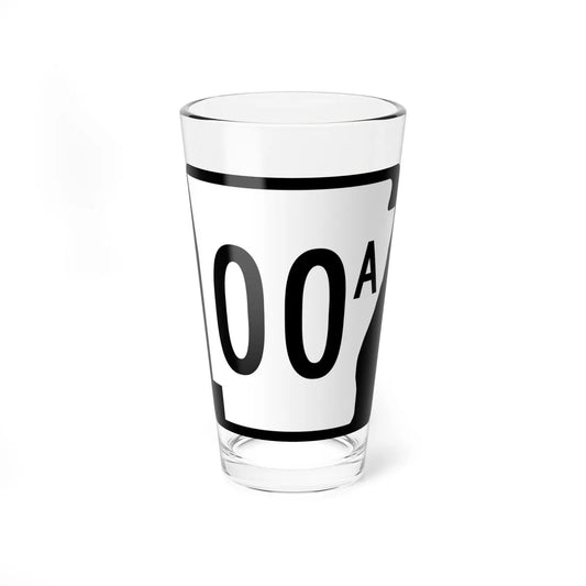 Arkansas 00 Template (Arkansas) (Road Sign) Pint Glss 16oz 16oz - Go Mug Yourself