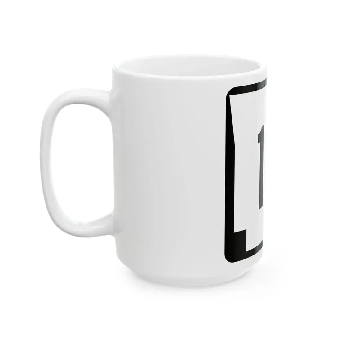 Arkansas 10 (Arkansas) (Road Sign) White Coffee Mug - Go Mug Yourself
