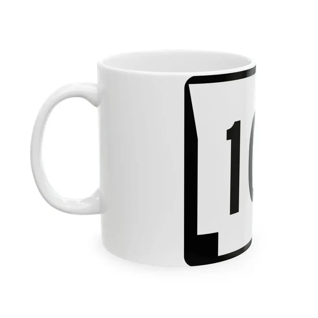 Arkansas 101 (Arkansas) (Road Sign) White Coffee Mug - Go Mug Yourself