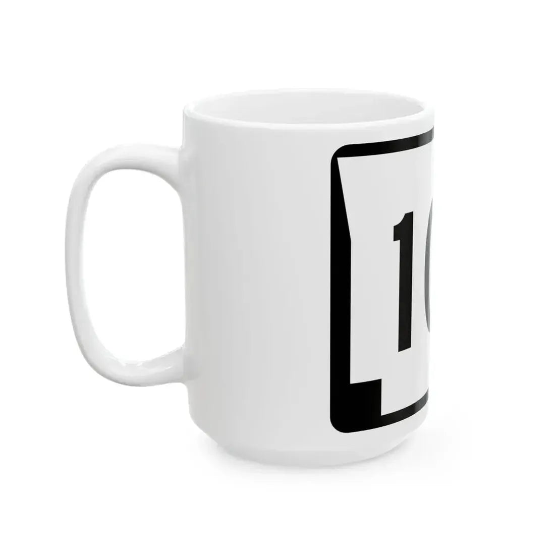 Arkansas 101 (Arkansas) (Road Sign) White Coffee Mug - Go Mug Yourself