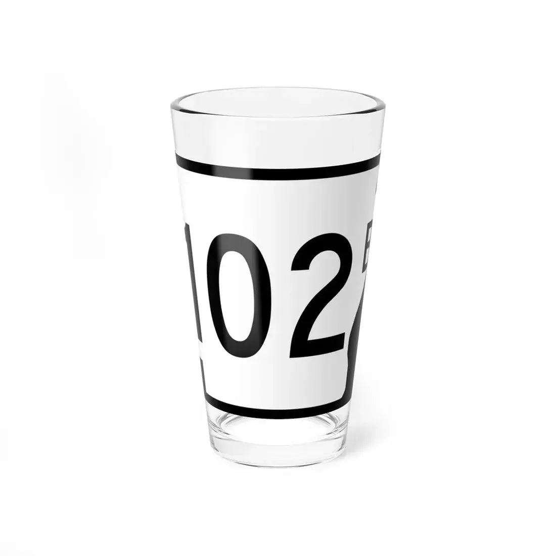 Arkansas 102B (Arkansas) (Road Sign) Pint Glss 16oz 16oz - Go Mug Yourself