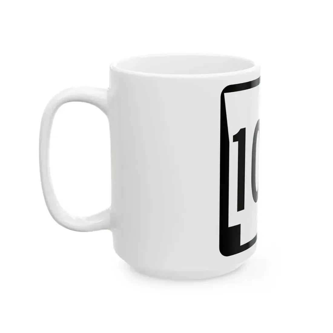 Arkansas 104 1970 (Arkansas) (Road Sign) White Coffee Mug - Go Mug Yourself