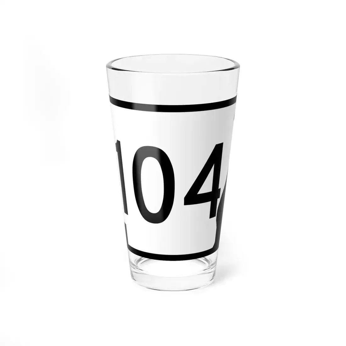 Arkansas 104 (Arkansas) (Road Sign) Pint Glss 16oz 16oz - Go Mug Yourself