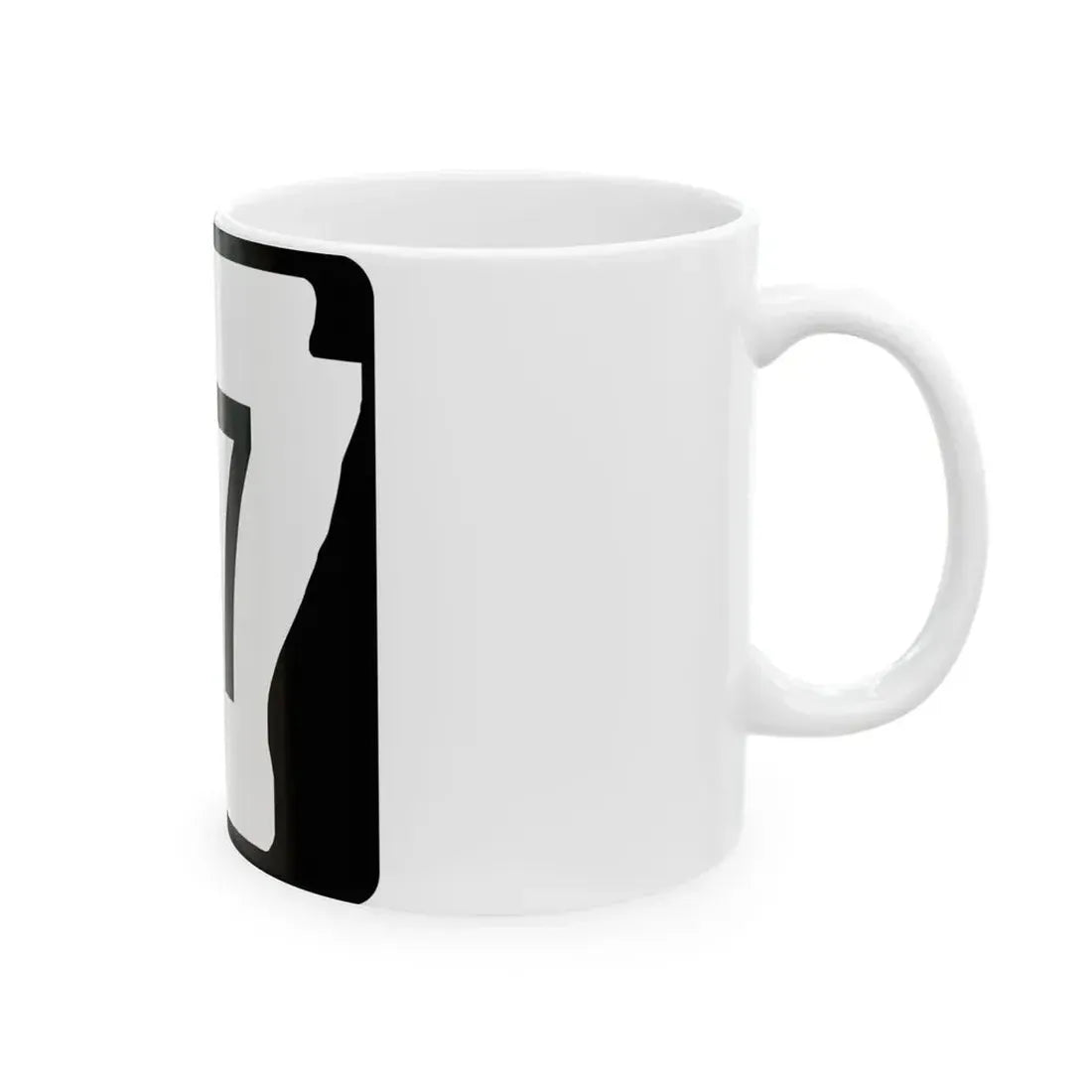 Arkansas 107 1970 (Arkansas) (Road Sign) White Coffee Mug - Go Mug Yourself