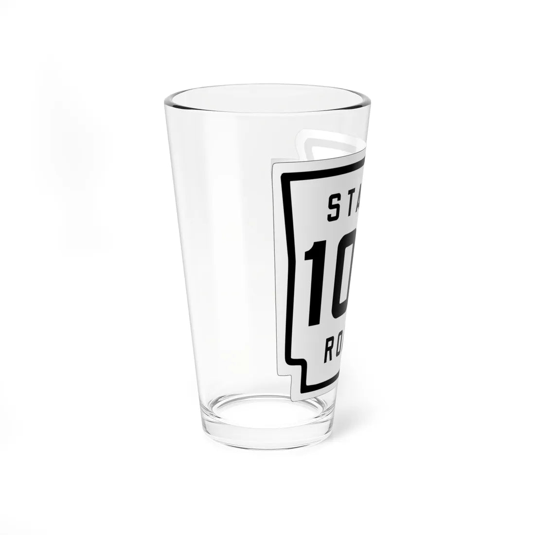 Arkansas 108 1926 (Arkansas) (Road Sign) Pint Glss 16oz - Go Mug Yourself