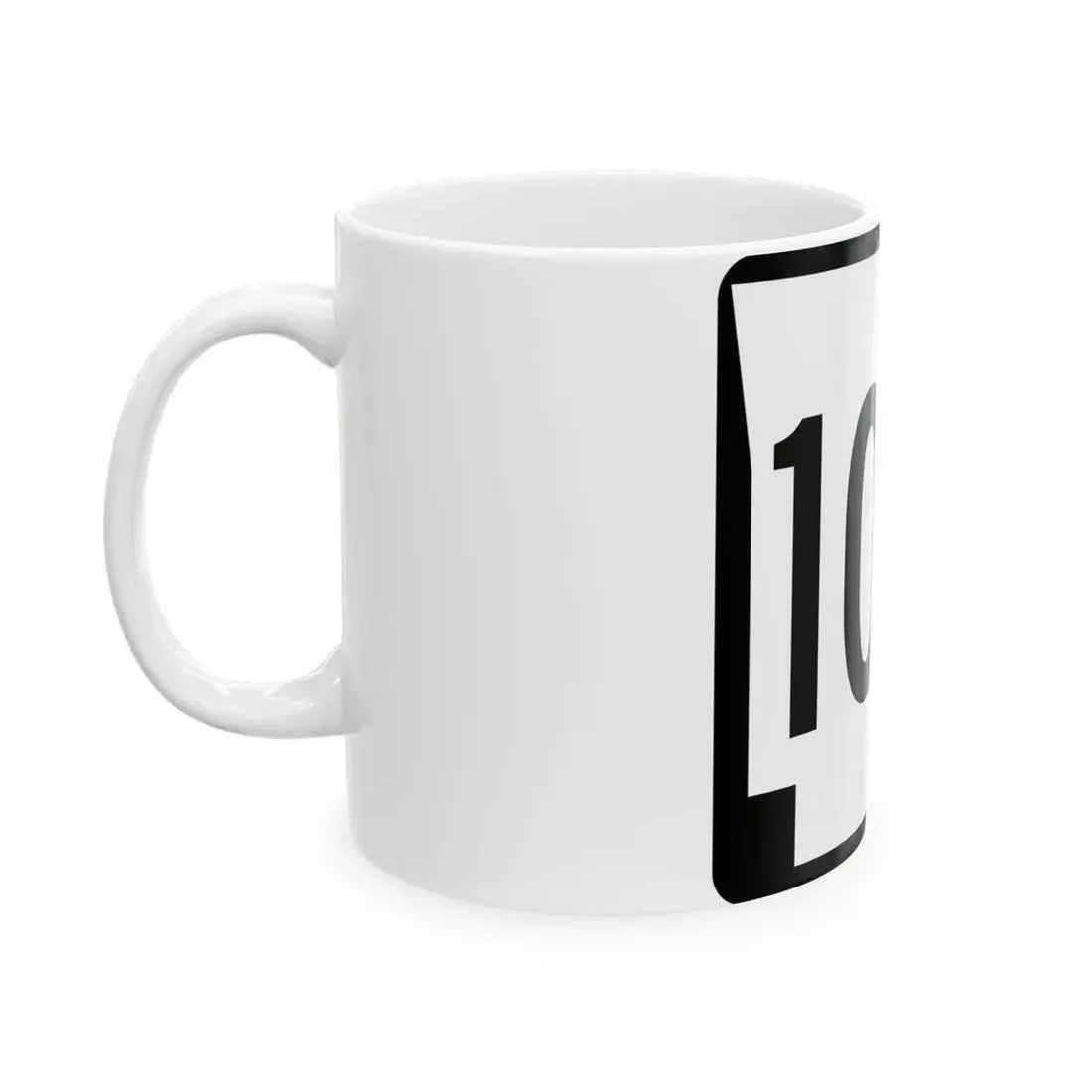 Arkansas 109 1970 (Arkansas) (Road Sign) White Coffee Mug - Go Mug Yourself